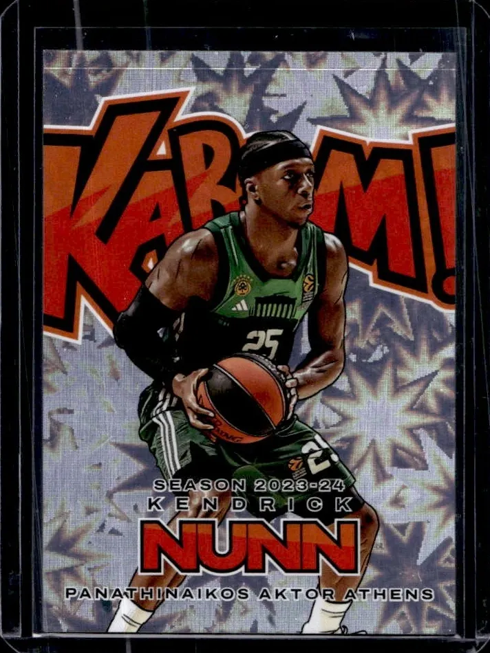 2023 Panini Crown Royale Turkish Airlines EuroLeague Basketball Kendrick Nunn #16