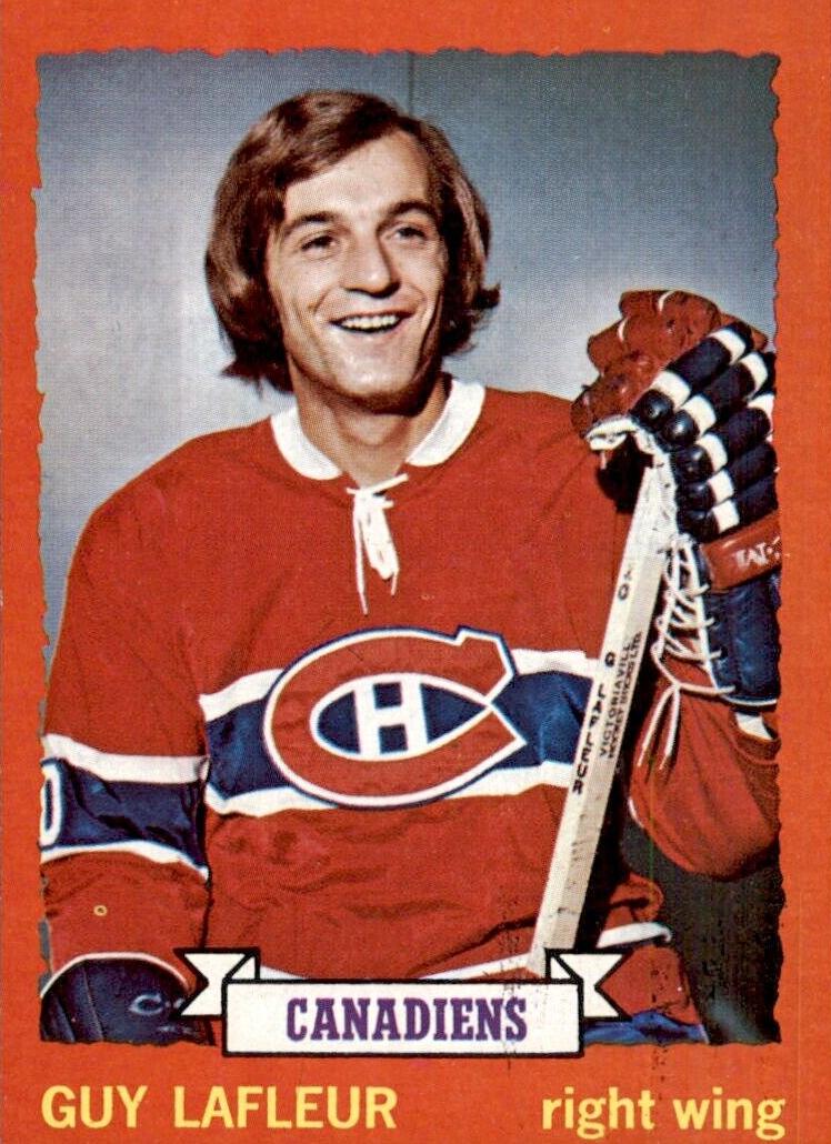 1973 Topps Hockey Guy Lafleur #72 PSA 6.5