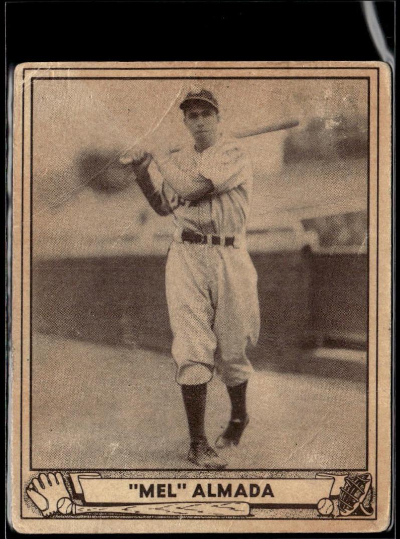 1940 Play Ball Baseball Mel Almada #71