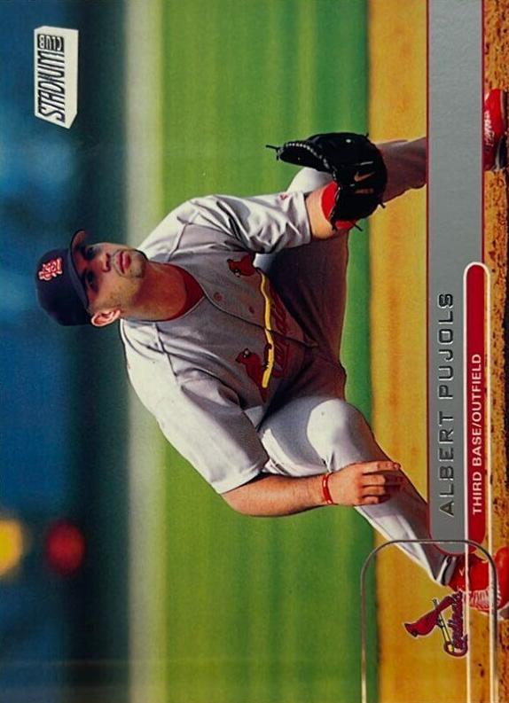 2002 Topps Stadium Club Baseball Albert Pujols #5