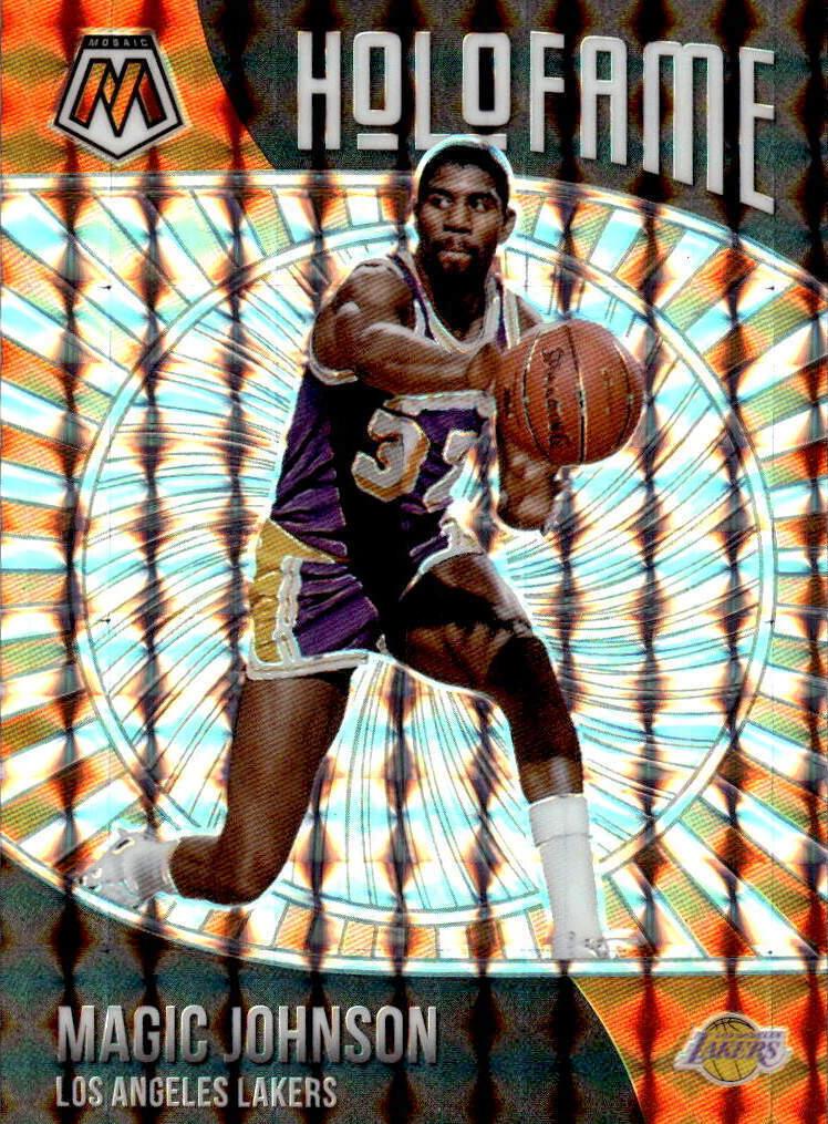 2020 Panini Mosaic Basketball Magic Johnson #11 PSA 10