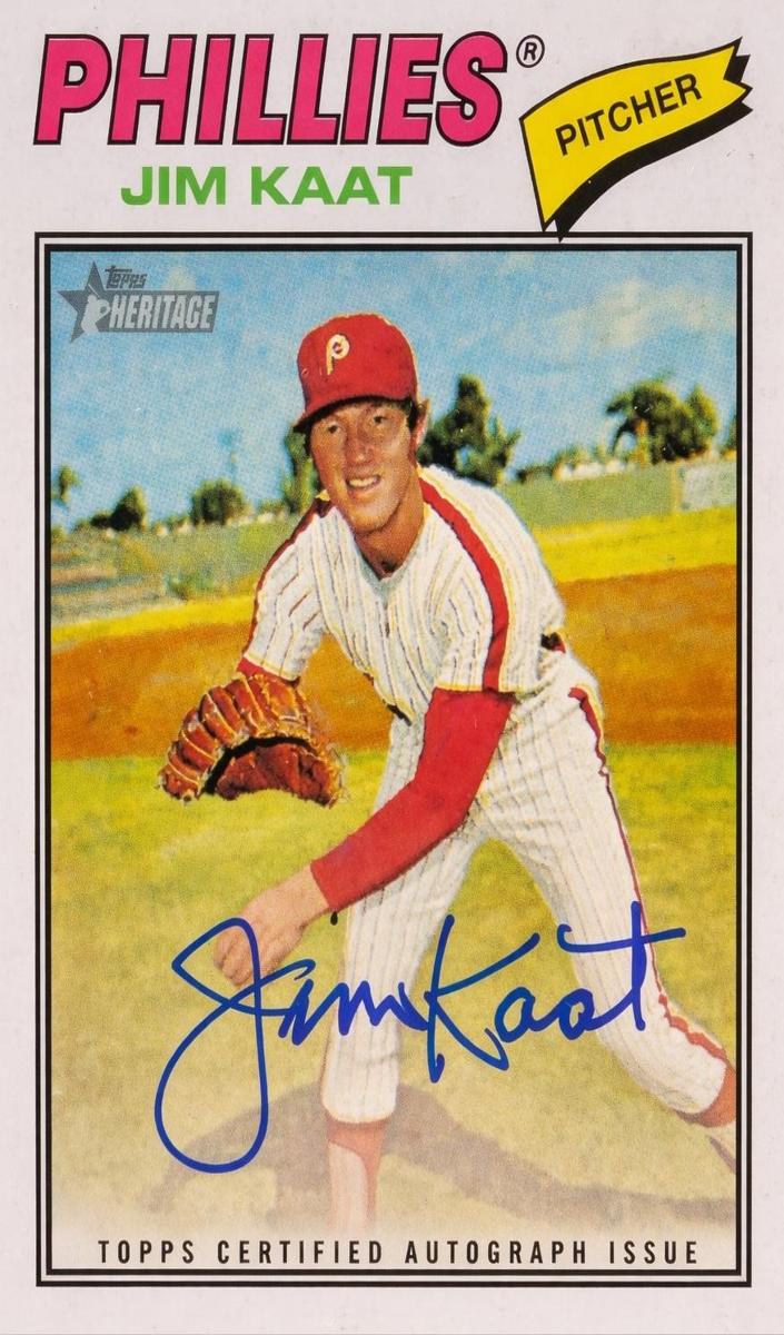 2026 Topps Heritage Baseball Jim Kaat #ROA-JK