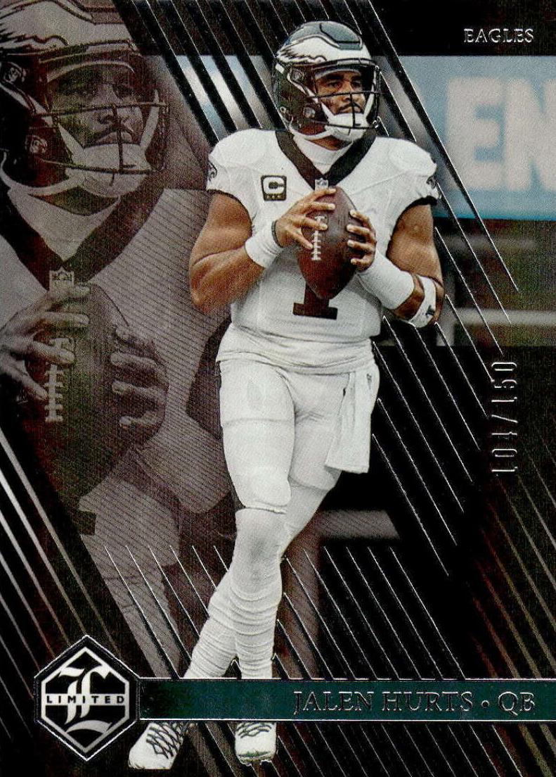 2023 Panini Limited Football Silver Spotlight Jalen Hurts #84