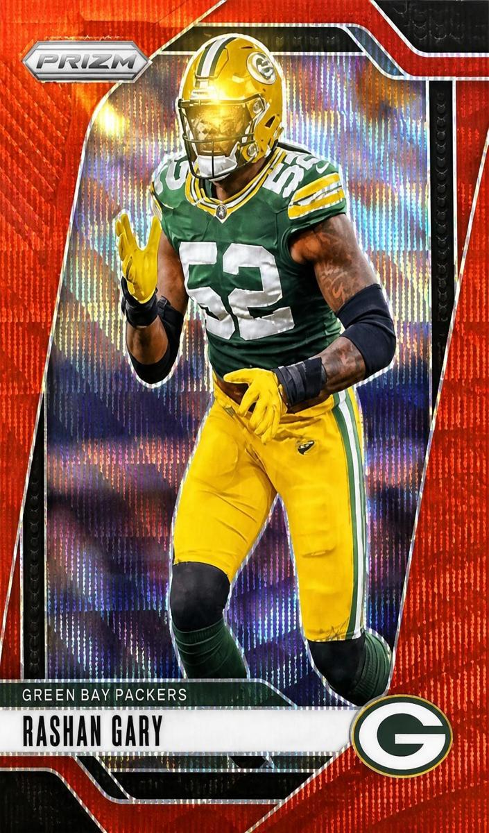 2024 Panini Prizm Football Red Wave Rashan Gary #107