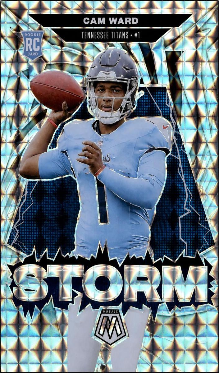 2025 Panini Mosaic Football Mosaic Cam Ward #2