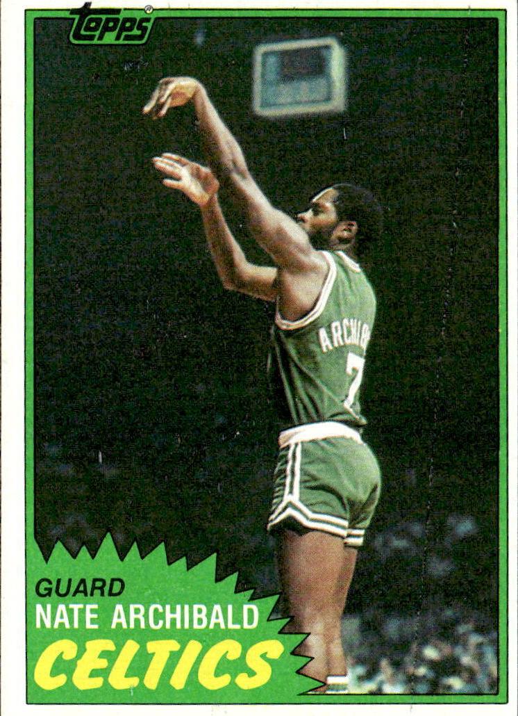 1981 Topps Basketball Nate Archibald #3
