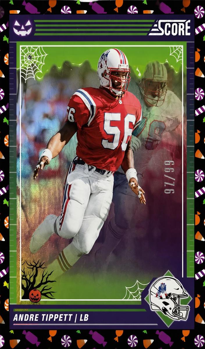 2024 Panini Score-a-Treat Football Trick or Treat Andre Tippett #196