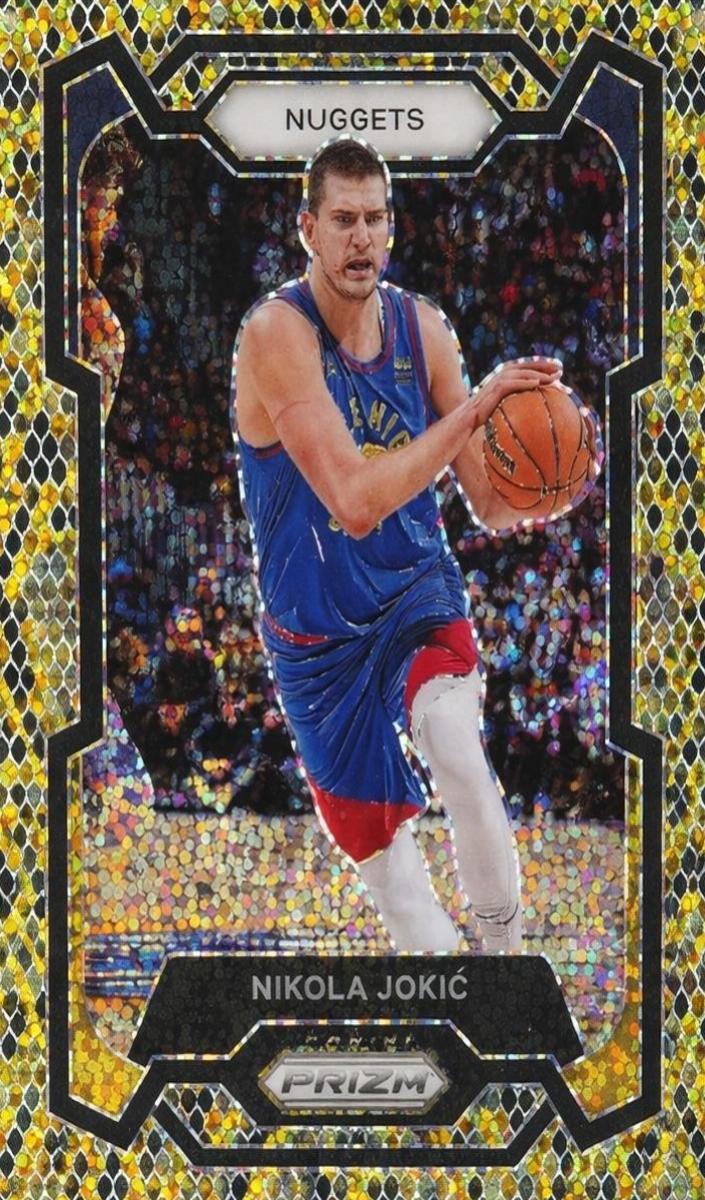2023 Panini Prizm Basketball King Snake Nikola Jokic #17 PSA 10