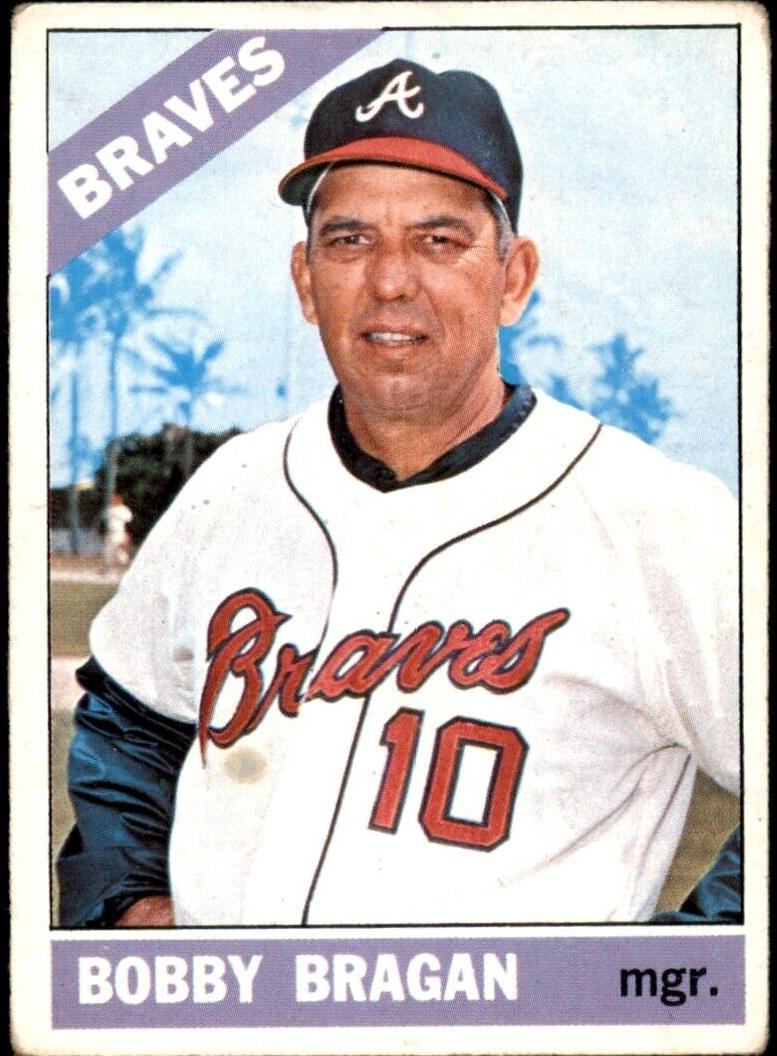 1966 Topps Baseball Bobby Bragan #476