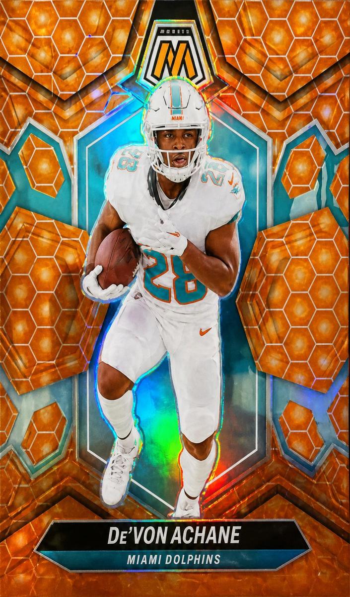 2024 Panini Mosaic Football Honeycomb De'Von Achane #135
