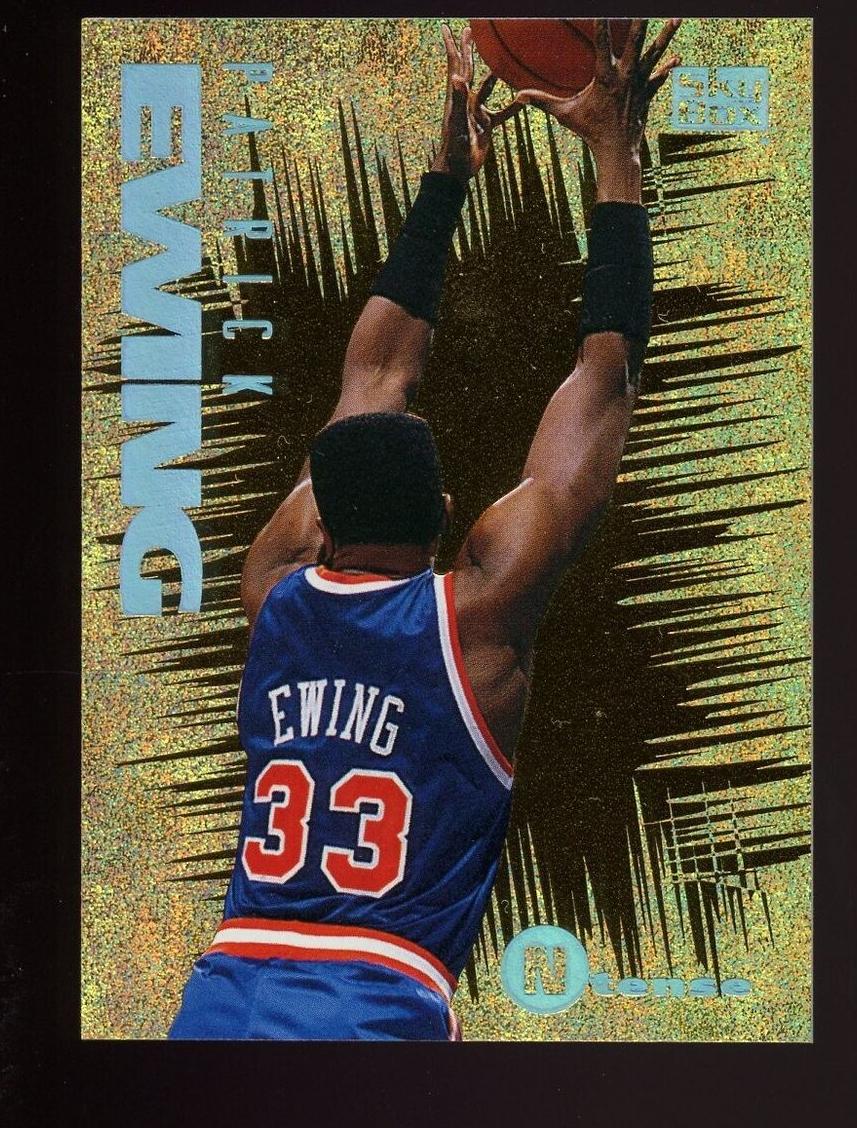 1994 Skybox Emotion Basketball Patrick Ewing #2 PSA 9