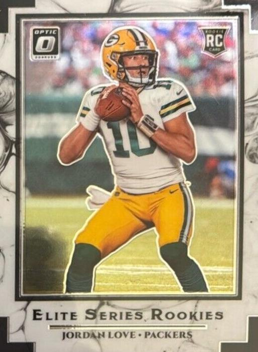 2020 Donruss Optic Football Jordan Love #ESR-JL PSA 9