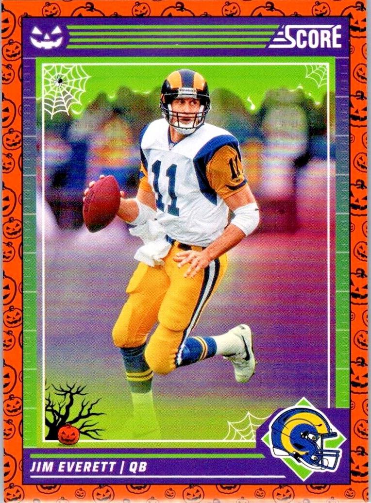 2024 Panini Score-a-Treat Football Pumpkin Jim Everett #162