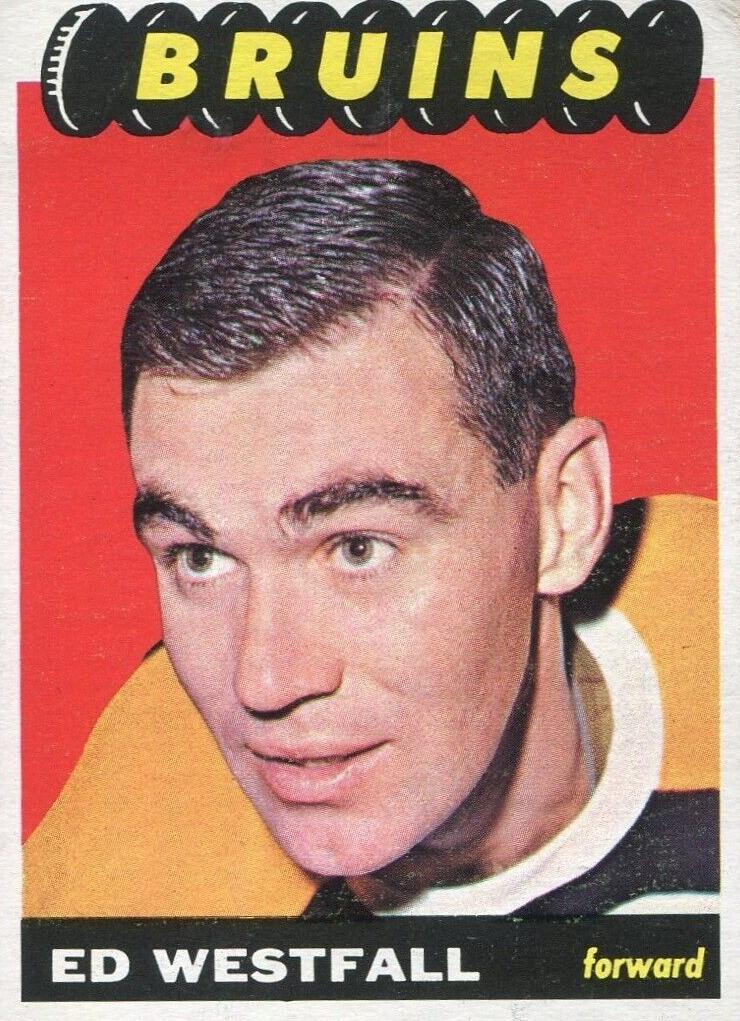 1965 Topps Hockey Ed Westfall #37