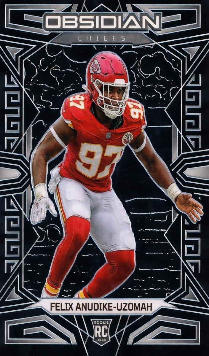 2023 Panini Obsidian Football Felix Anudike-Uzomah #150