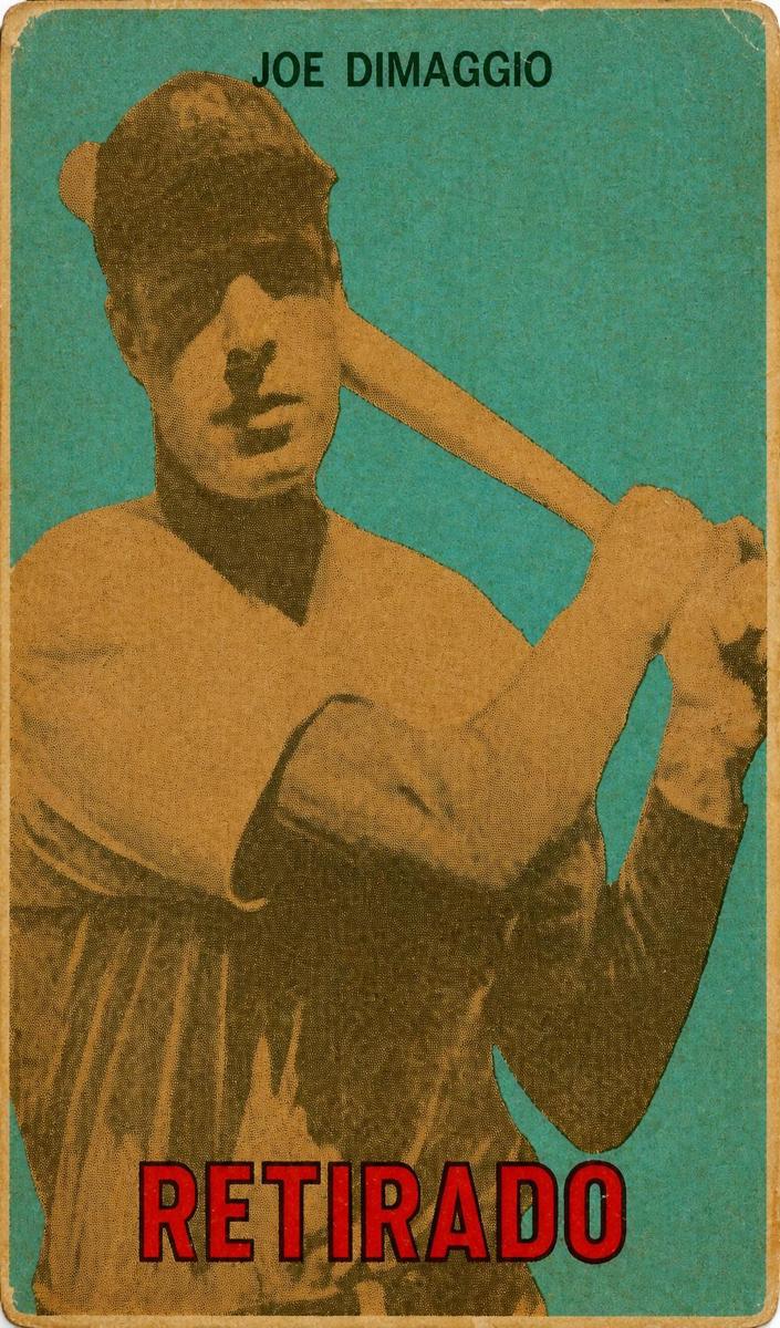 1967 Topps Venezuelan Baseball Joe DiMaggio #145
