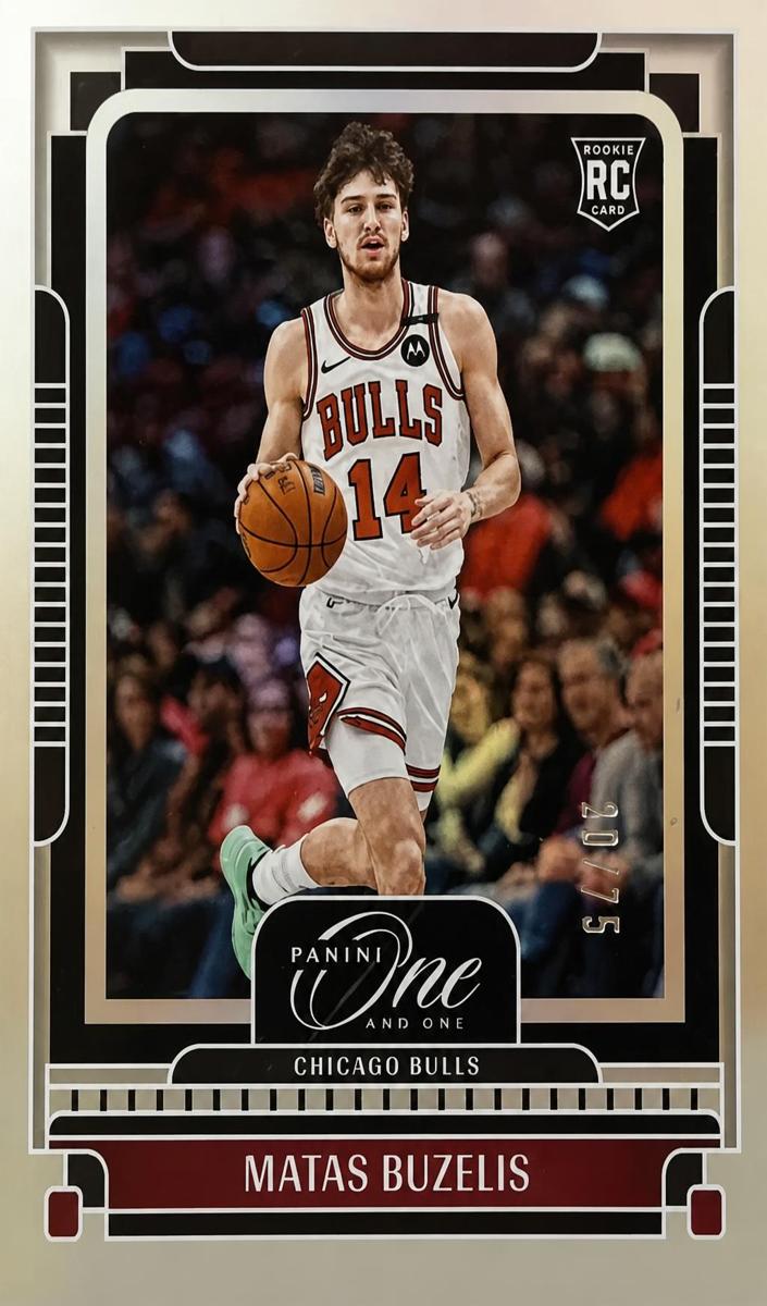 2024 Panini One and One Basketball Matas Buzelis #140