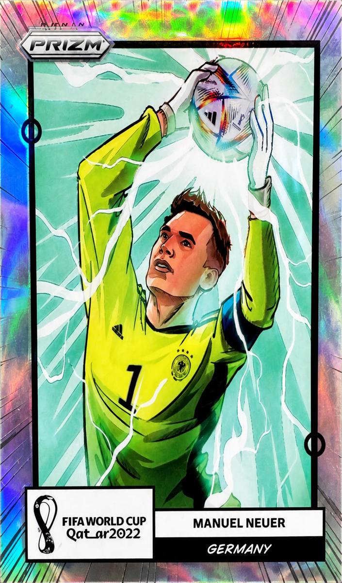 2022 Panini Prizm FIFA World Cup Qatar Soccer Manuel Neuer #9