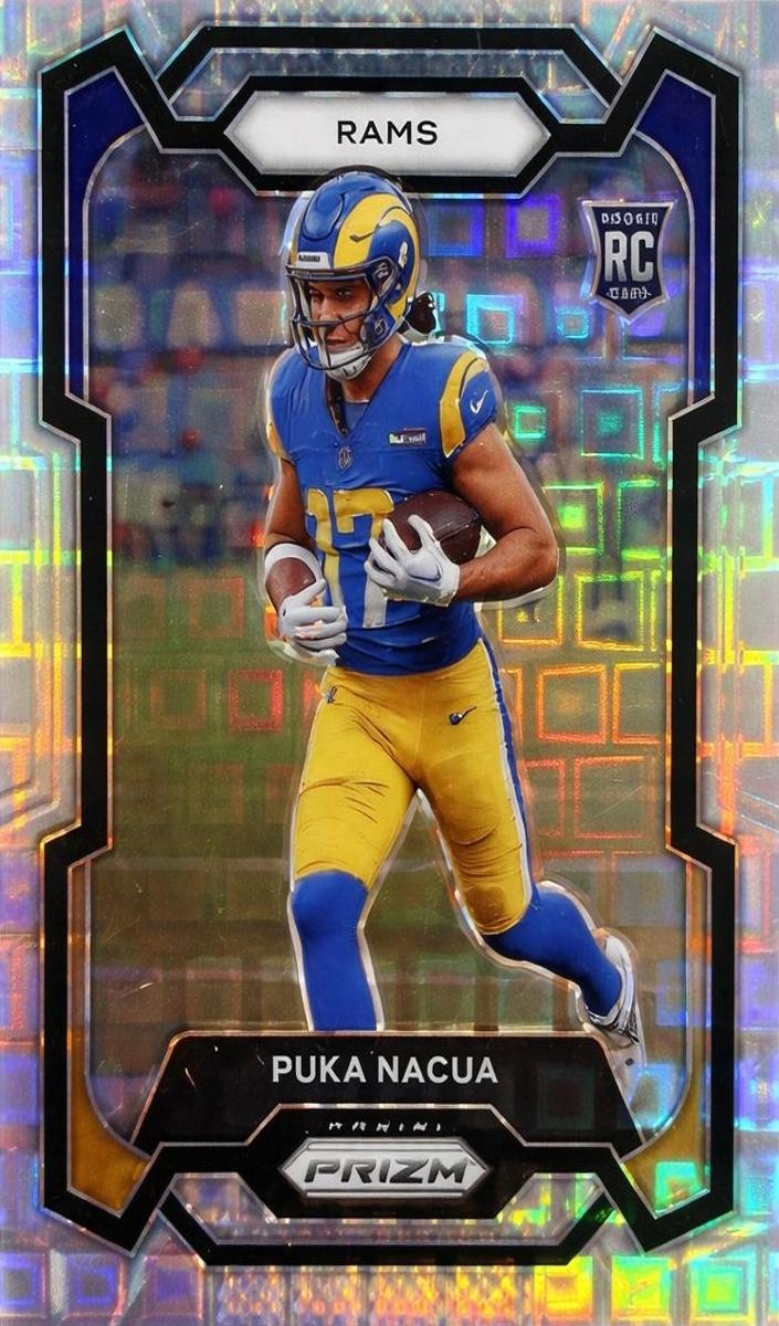 2023 Panini Prizm Football Pandora Puka Nacua #357