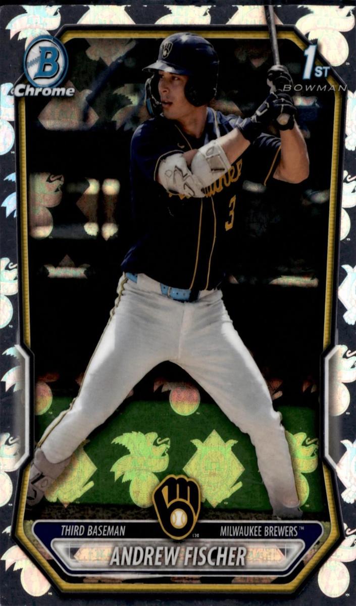 2026 Bowman Baseball League LogoFractor Andrew Fischer #BCP-149