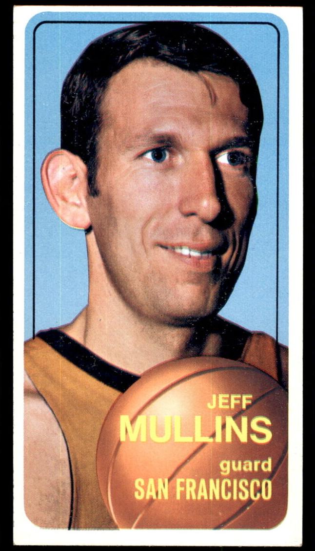 1970 Topps Basketball Jeff Mullins #76 PSA 7