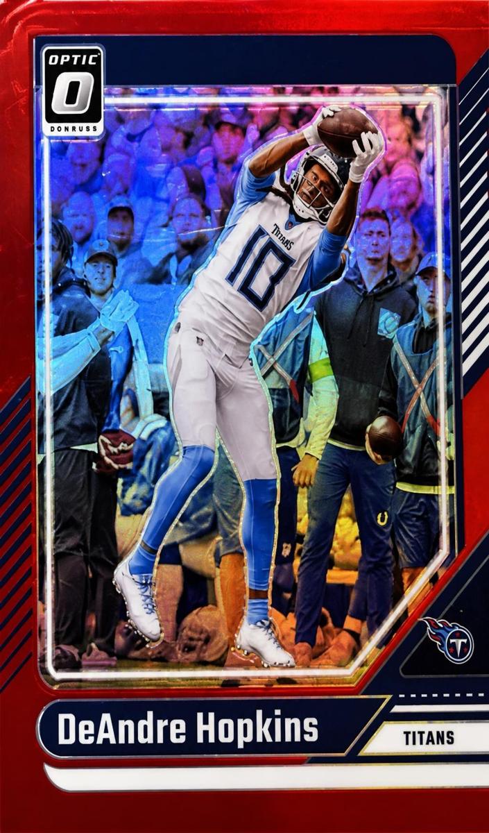 2024 Donruss Optic Football Red DeAndre Hopkins #192