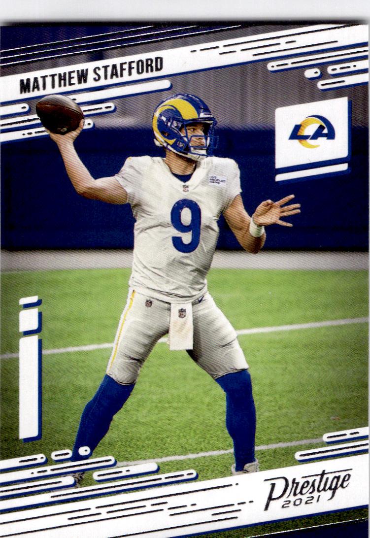 2021 Panini Prestige Football Matthew Stafford #97