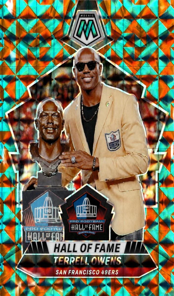 2024 Panini Mosaic Football Tessellation Terrell Owens #295