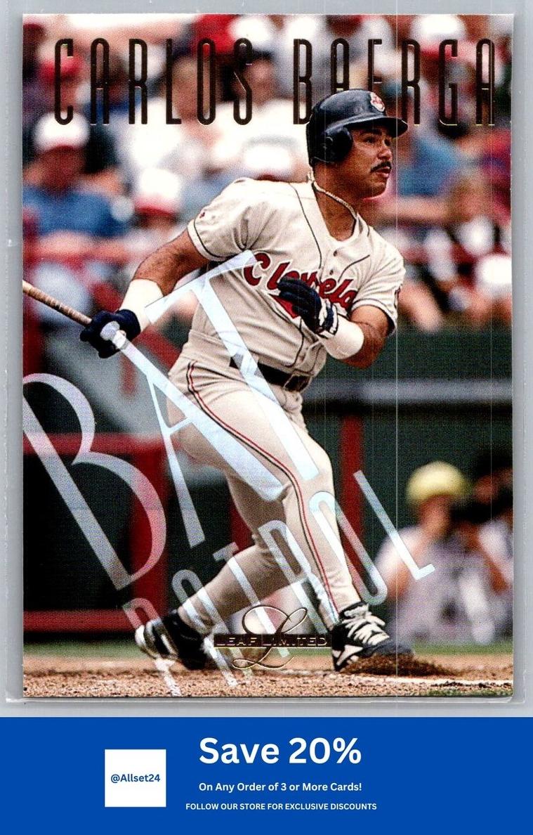 1995 Leaf Limited Baseball Carlos Baerga #13