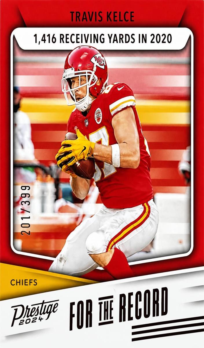 2024 Panini Prestige Football Xtra Points Red Travis Kelce #FR-TK