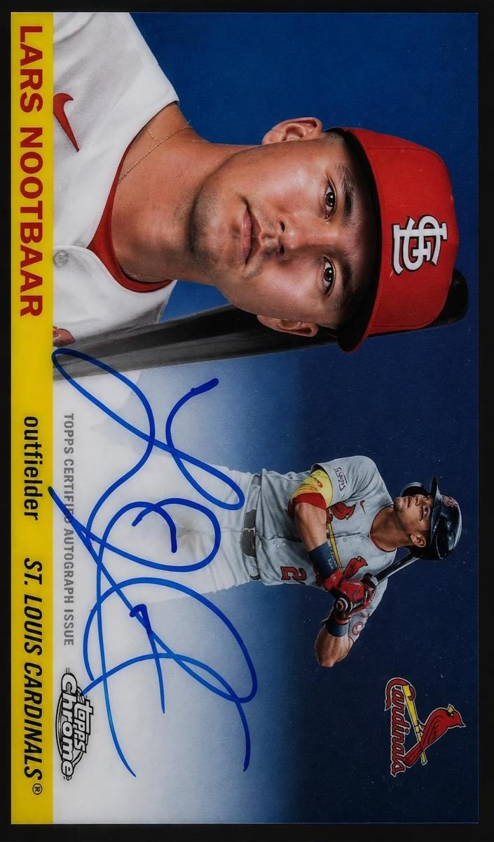 2025 Topps Chrome Platinum Baseball Lars Nootbaar #CPA-LN