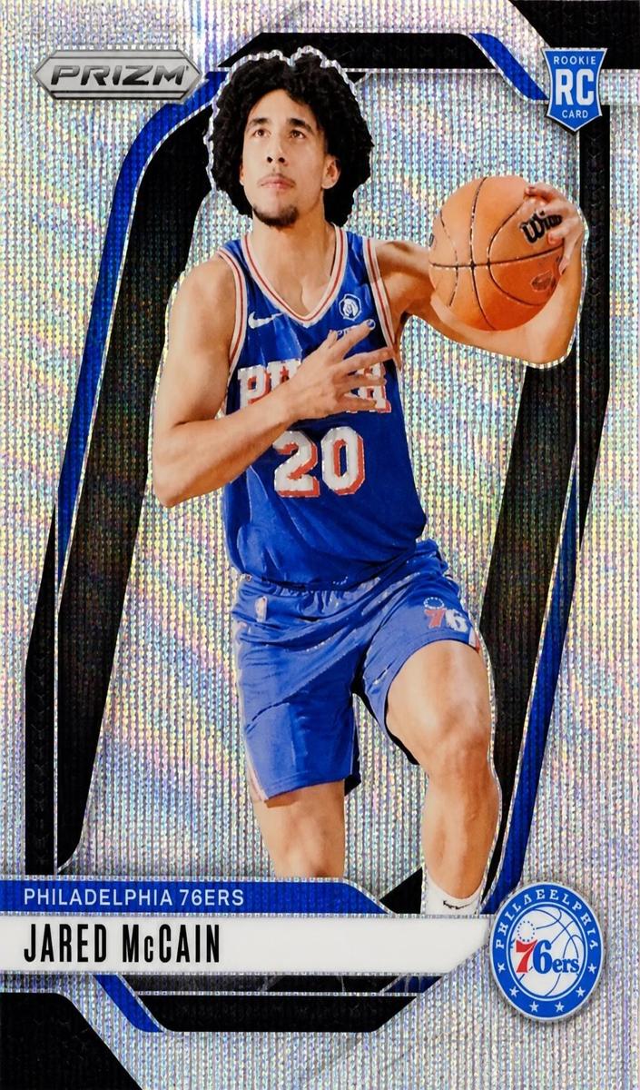 2024 Panini Prizm Basketball Wave Jared McCain #222 PSA 9