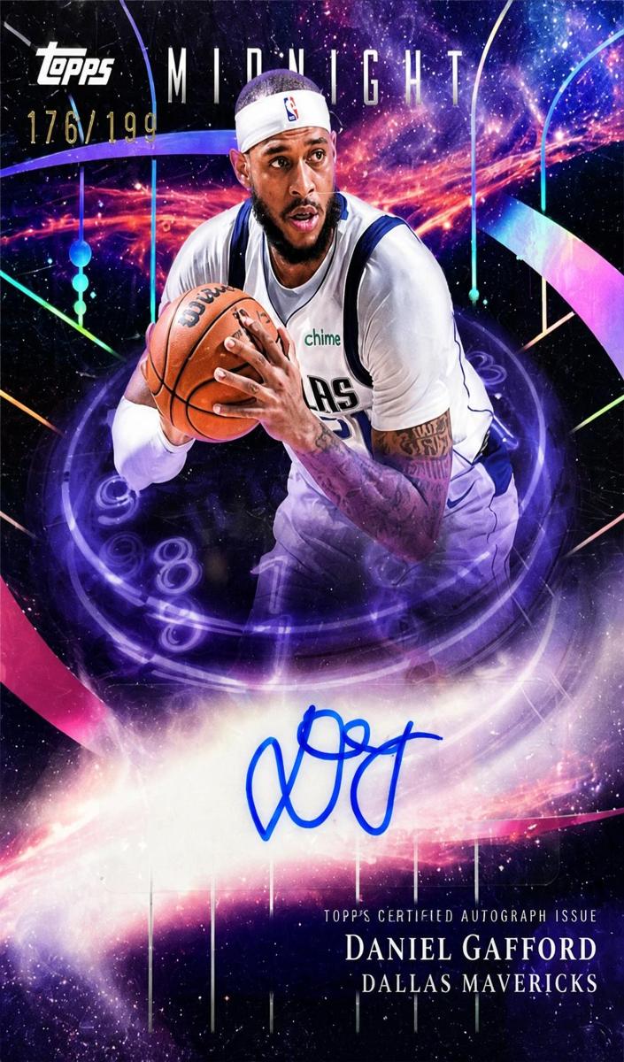 2025 Topps Midnight Basketball Twilight Daniel Gafford #SM-DG