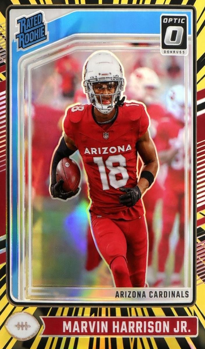 2024 Donruss Optic Football Electricity Marvin Harrison Jr. #276 PSA 9