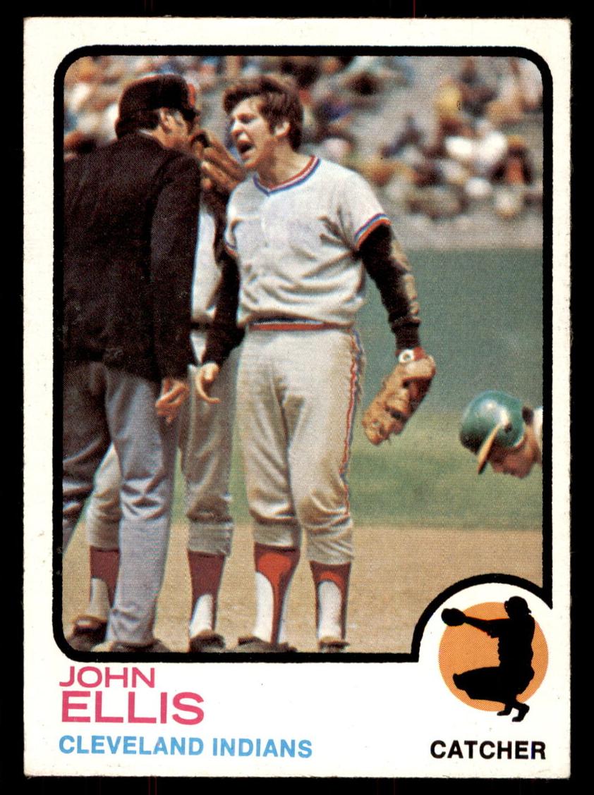 1973 Topps Baseball John Ellis #656 PSA 9