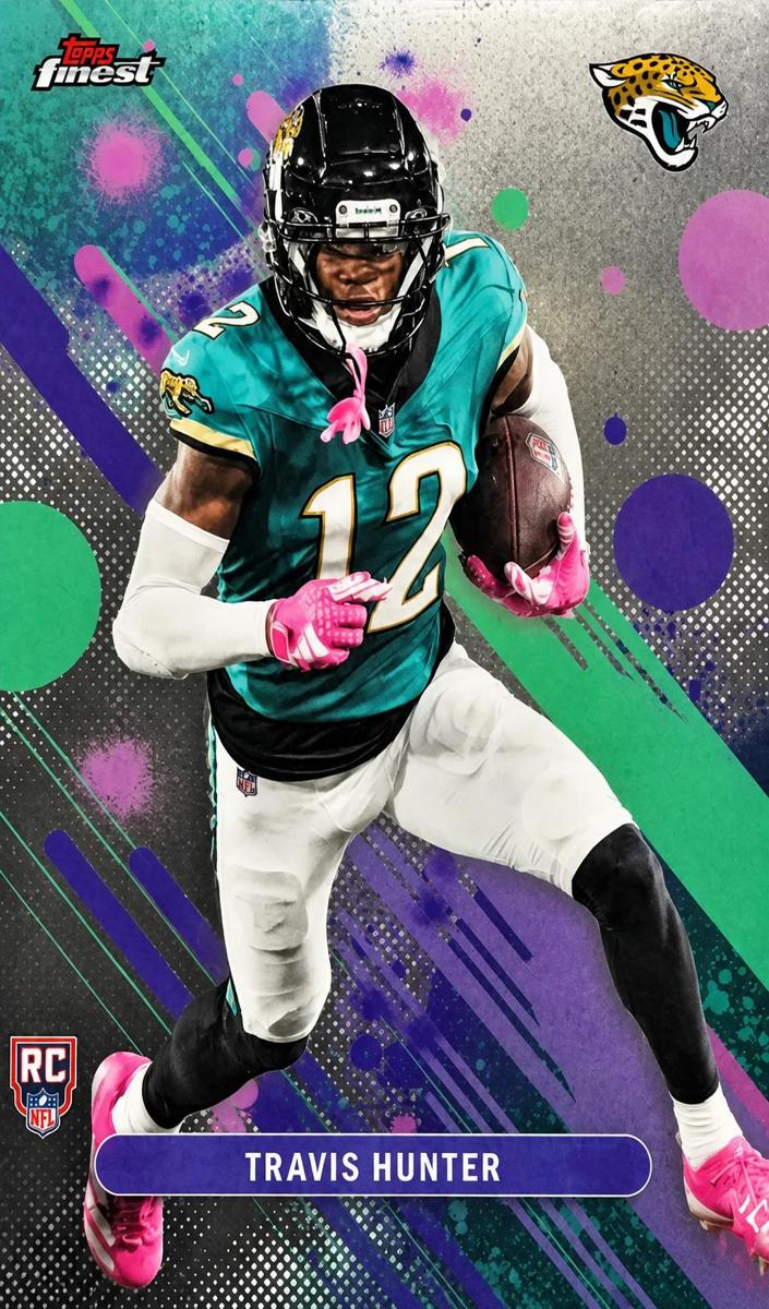 2025 Topps Finest Football Travis Hunter #22