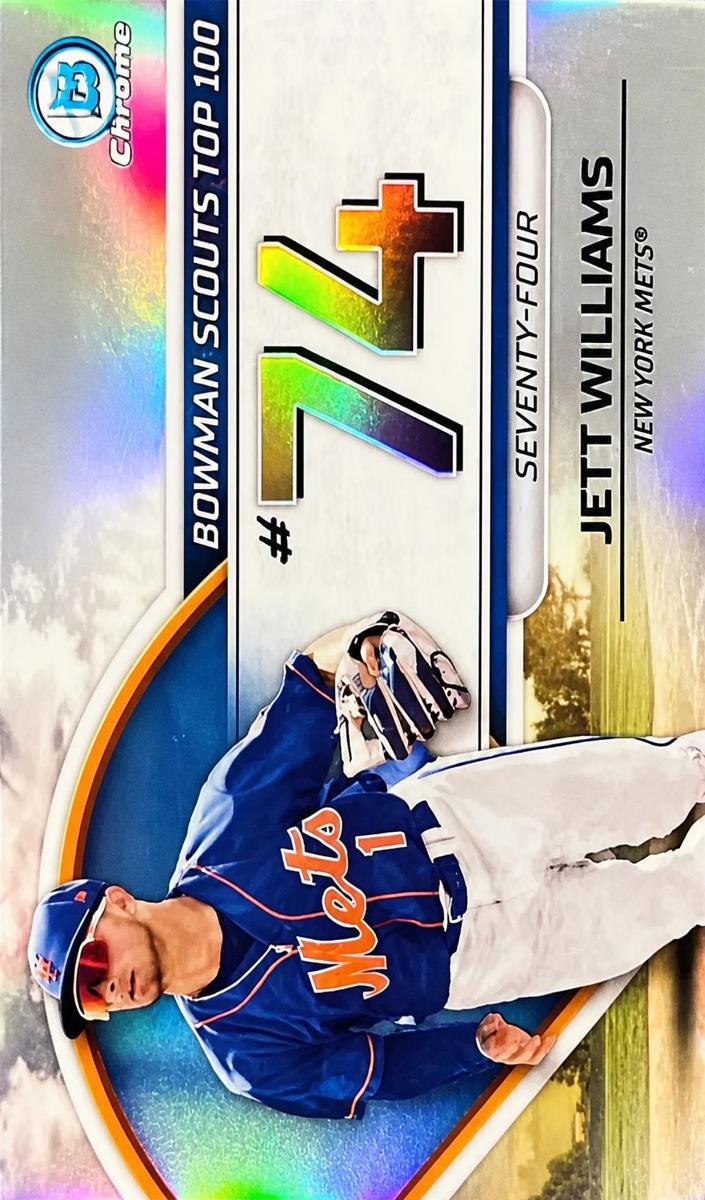 2023 Bowman Baseball Jett Williams #BTP-74
