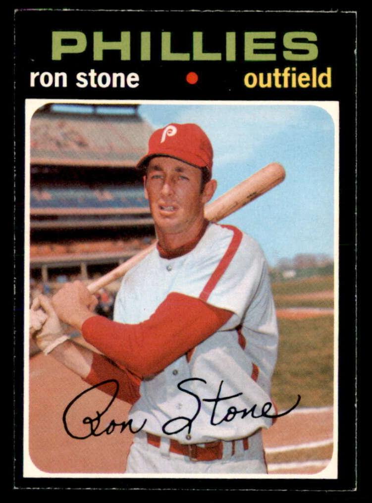 1971 O-Pee-Chee Baseball Ron Stone #366 PSA 7