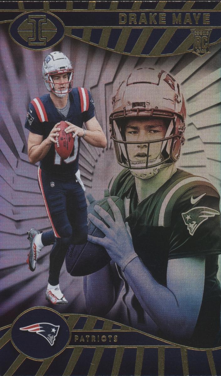 2024 Panini Illusions Football Drake Maye #59 RAW Ungraded