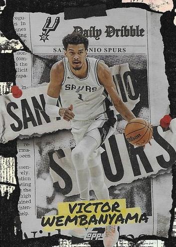2025 Topps Basketball Victor Wembanyama #DD-11 PSA 8