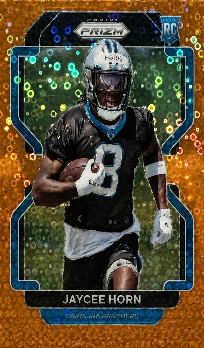 2021 Panini Prizm Football Disco Jaycee Horn #373