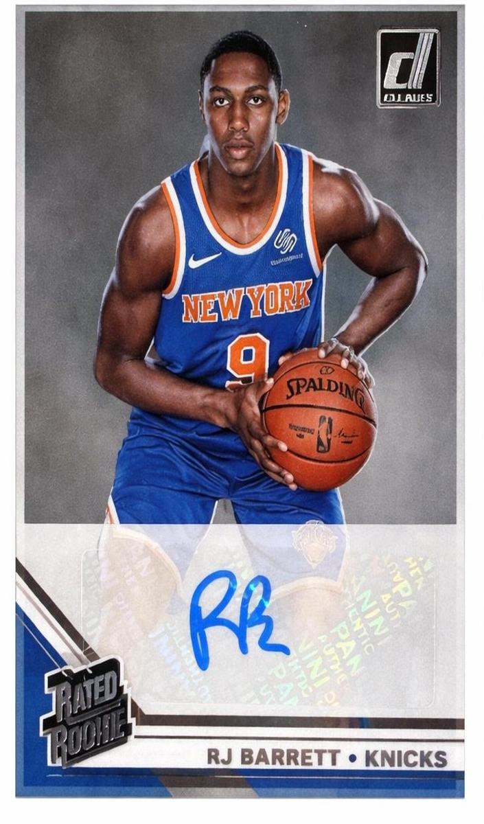 2019 Panini Clearly Donruss Basketball RJ Barrett #CA-RJB PSA 10