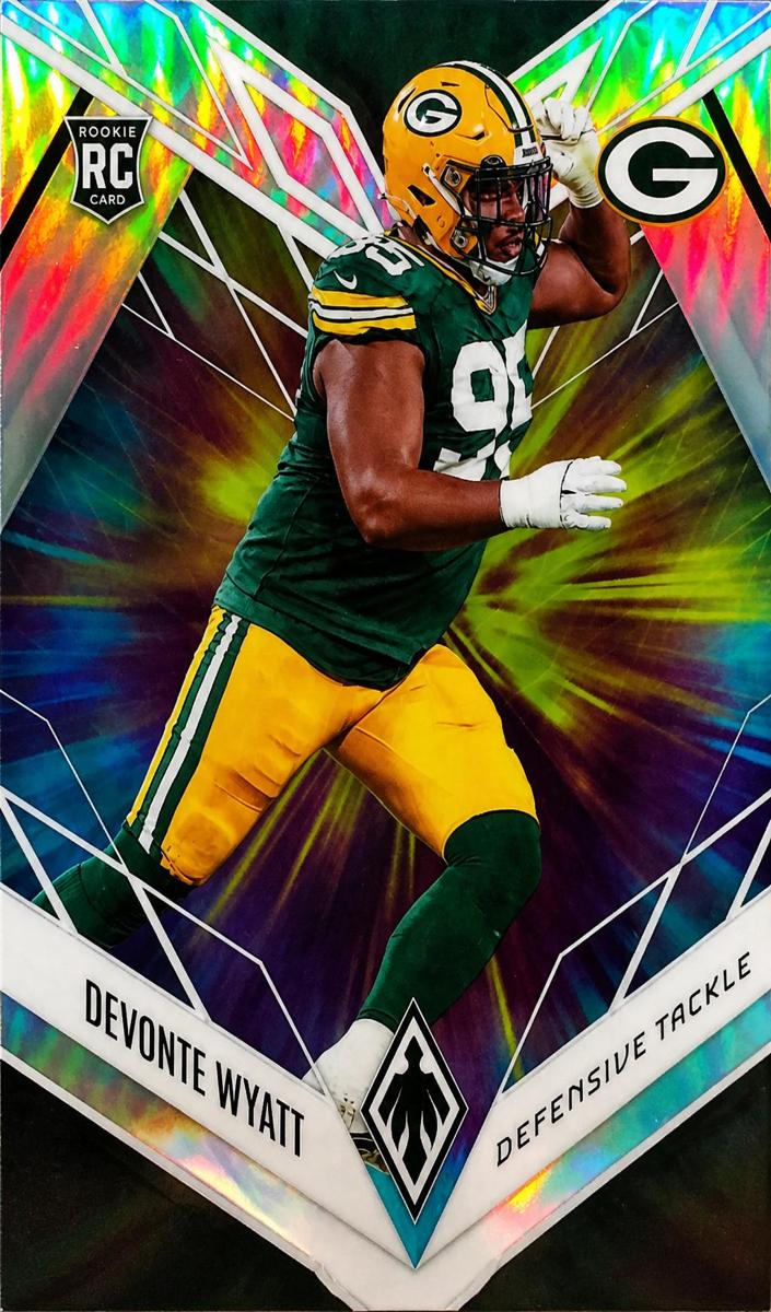 2022 Panini Phoenix Football Color Burst Devonte Wyatt #181