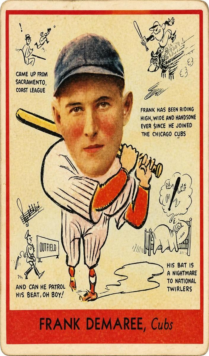 1938 Goudey Baseball Frank Demaree #268 SGC 4.5