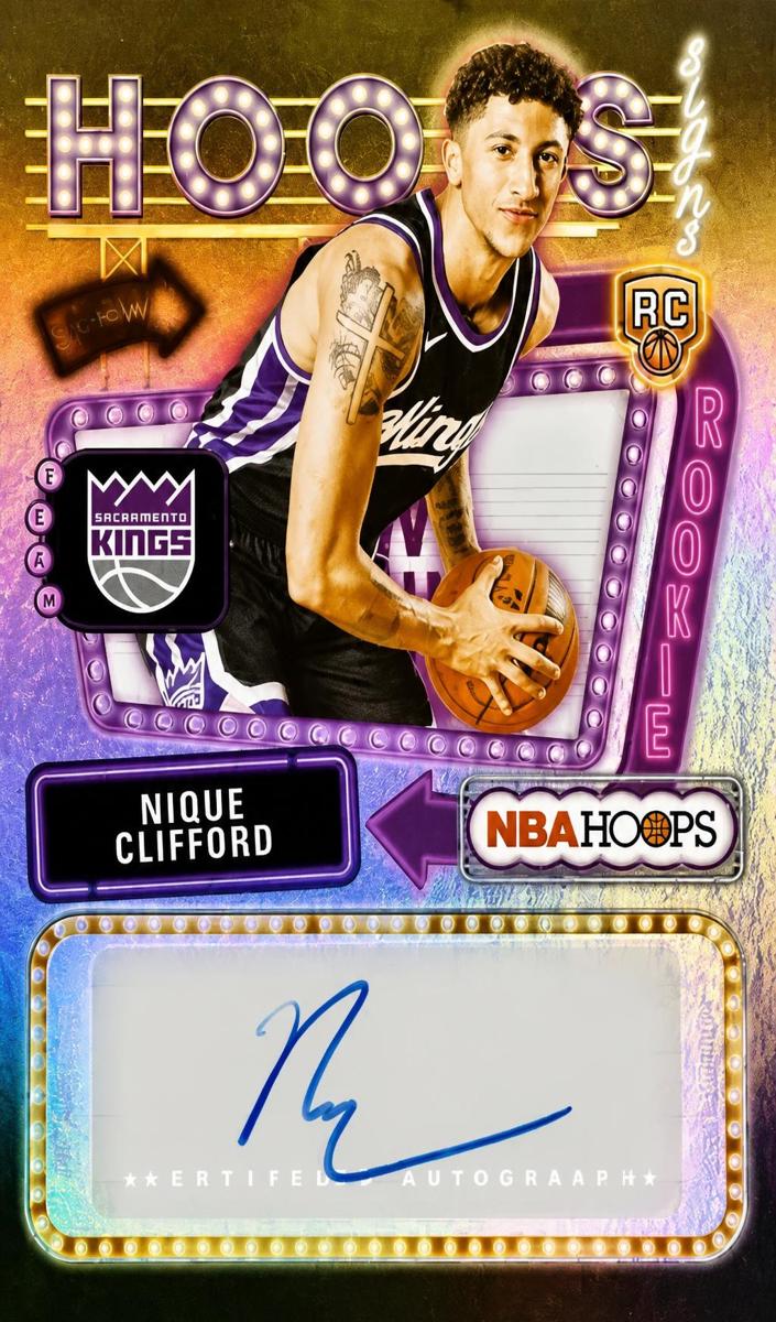 2025 Topps NBA Hoops Basketball Nique Clifford #HFS-NC