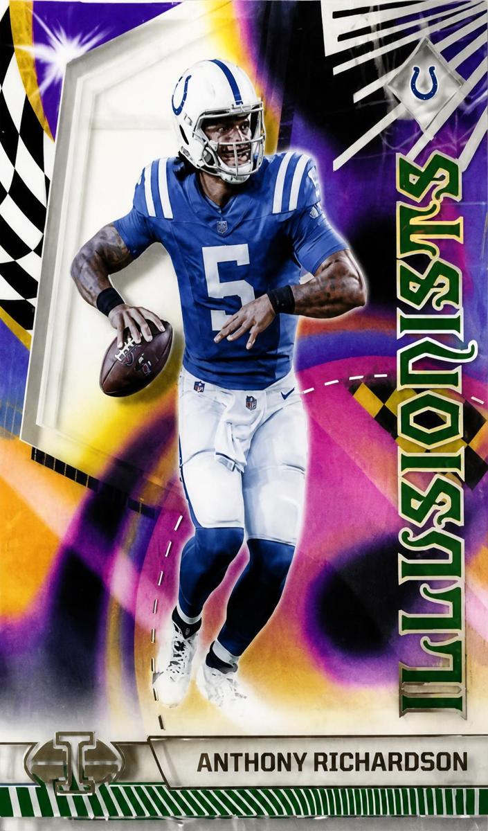 2023 Panini Illusions Football Green Anthony Richardson #10