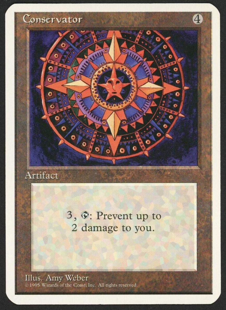 1993 Magic The Gathering Alpha Conservator #NNO BGS 6