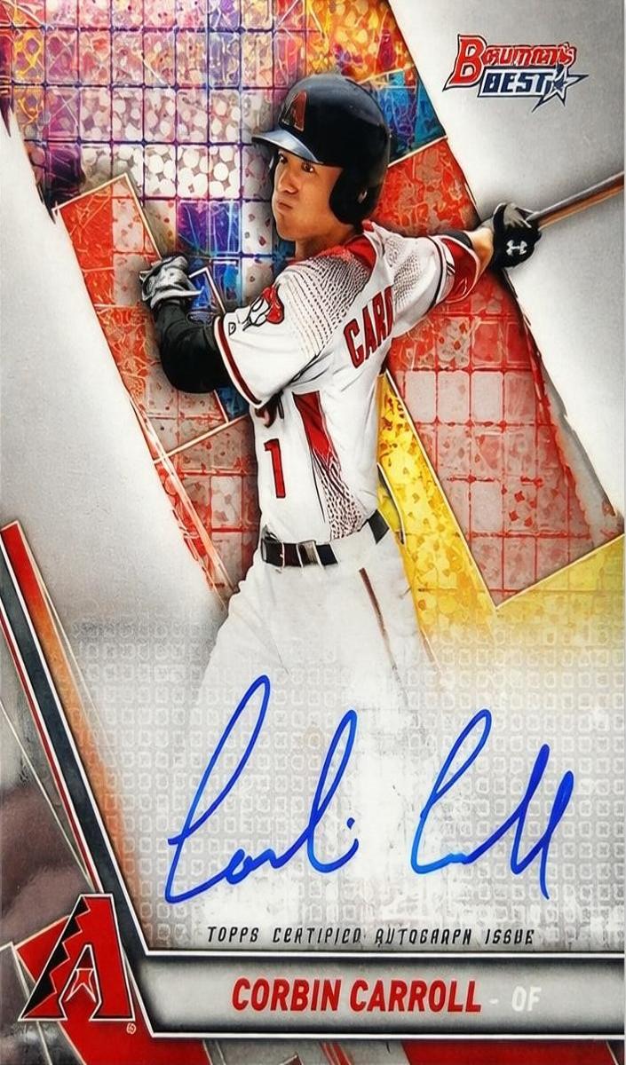 2019 Bowman's Best Baseball Corbin Carroll #B19-CC PSA 10