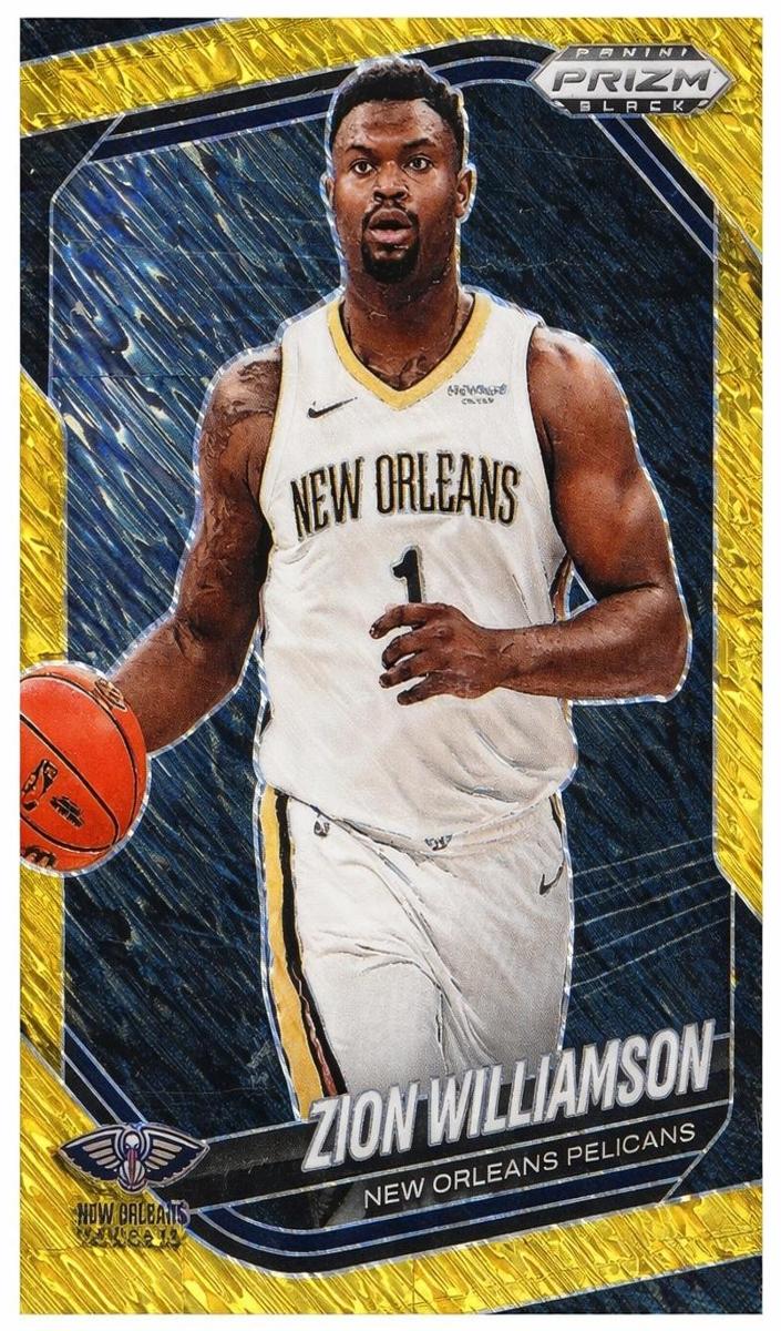 2023 Panini Prizm Basketball Gold Shimmer FOTL Zion Williamson #27