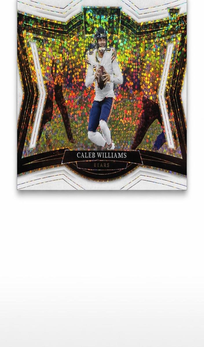 2024 Panini Select Football White Sparkle Caleb Williams #477